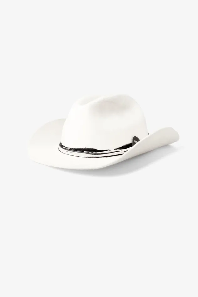 OTHER FEDORAS and FULL BRIM HATS MENWOMEN BRONCO COWBOY HAT Relic Bone
