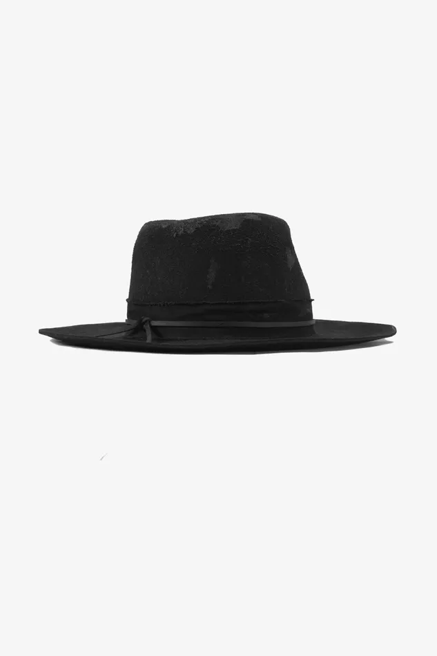 OTHER FEDORAS and FULL BRIM HATS MENWOMEN The Nomad Fedora Hat Black Relic