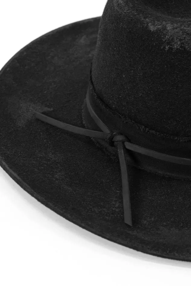 OTHER FEDORAS and FULL BRIM HATS MENWOMEN The Nomad Fedora Hat Black Relic