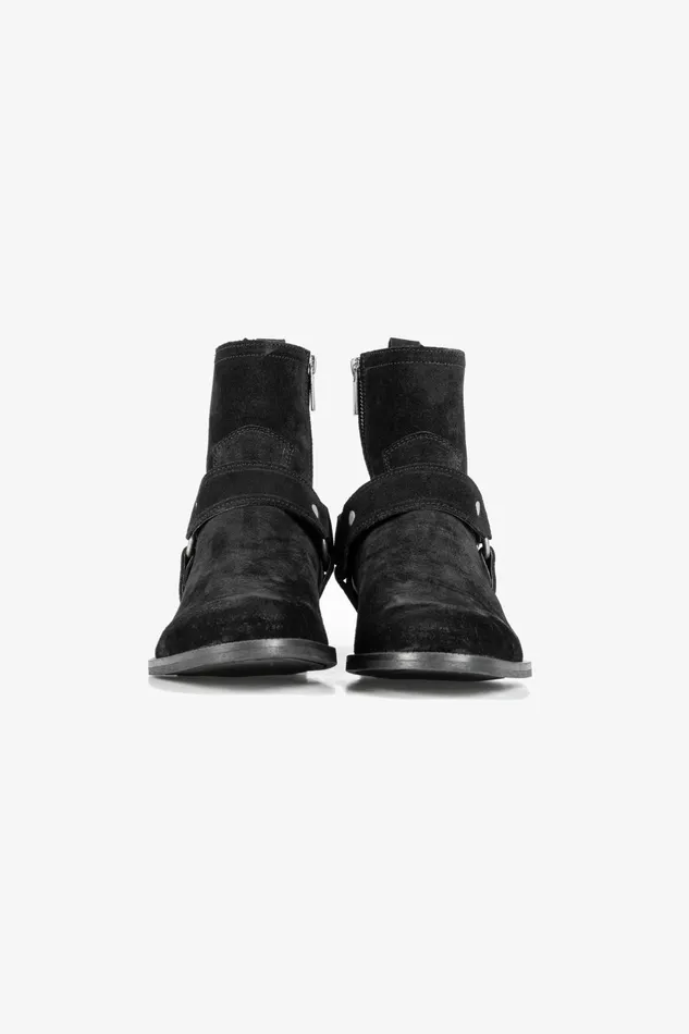 OTHER FOOTWEAR MEN Adler Harness Boot Relic Black Suede