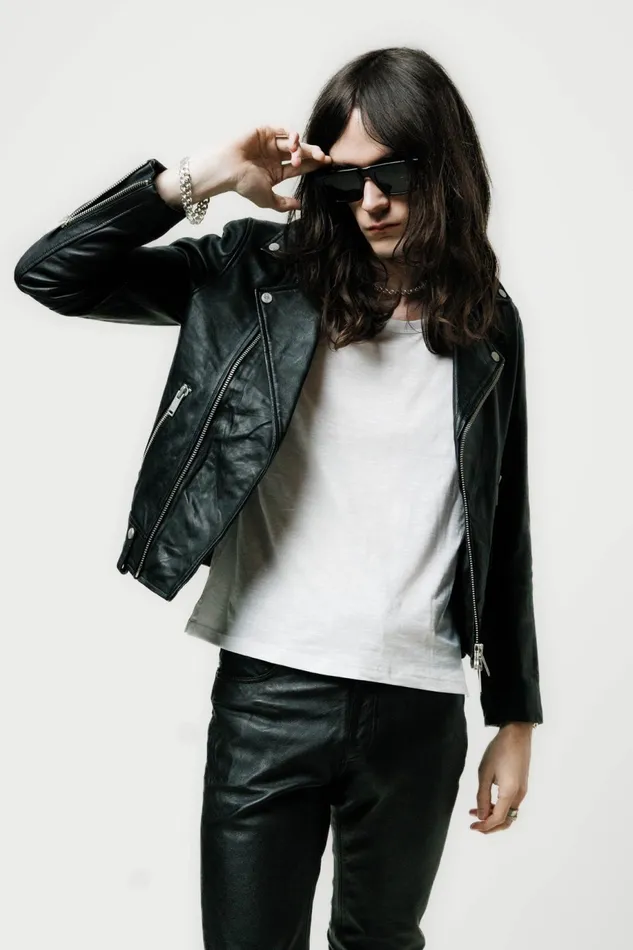 OTHER LEATHER JACKETS MEN COLT LEATHER BIKER JACKET Vintage Black