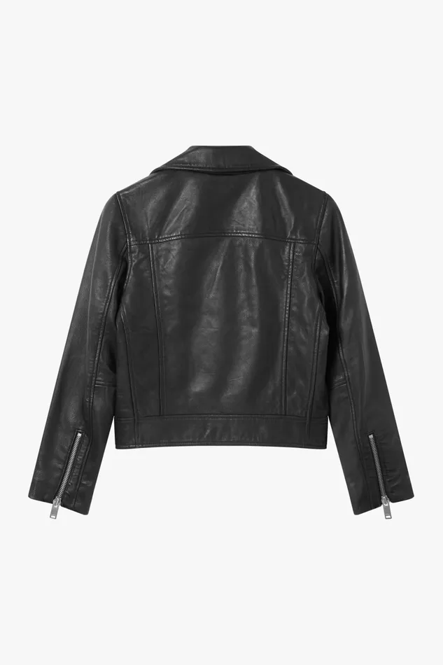 OTHER LEATHER JACKETS MEN COLT LEATHER BIKER JACKET Vintage Black