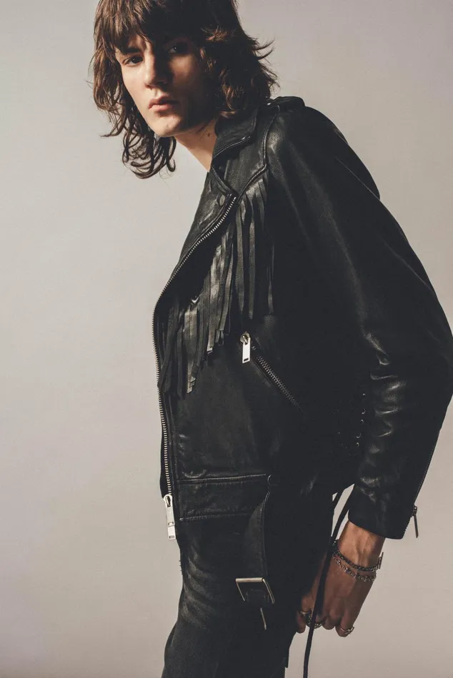 OTHER LEATHER JACKETS MEN Rodeo Biker Jacket