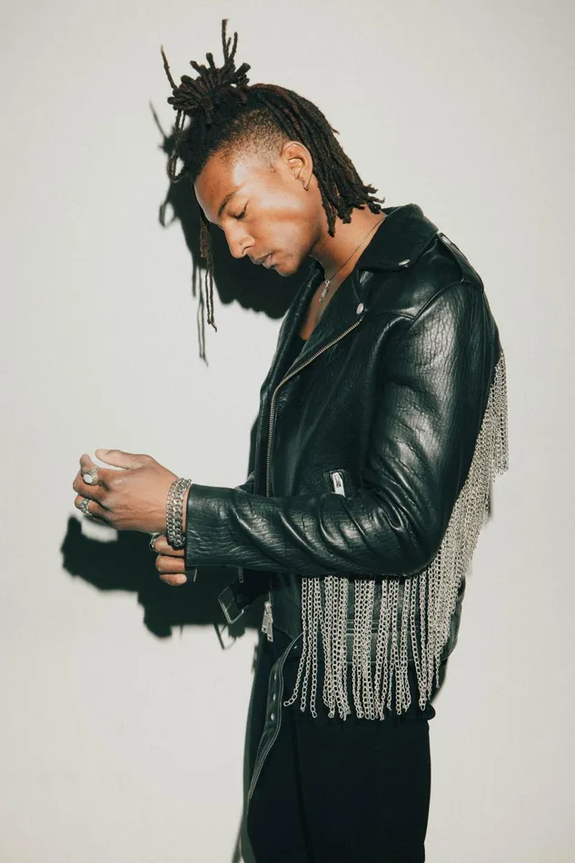 OTHER LEATHER JACKETS MEN The Chained Outlaw Biker Jacket
