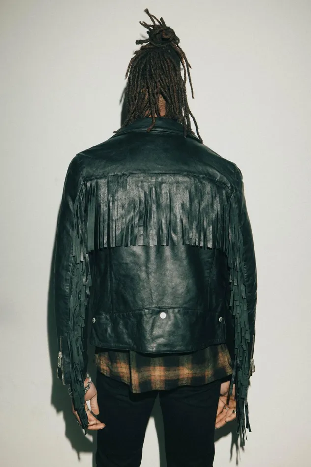 OTHER LEATHER JACKETS MEN The Outlaw II Biker Jacket