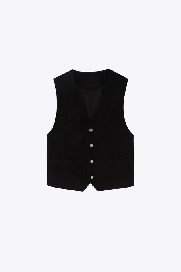 OTHER LEATHER JACKETS MEN THE SUEDE CUT Black