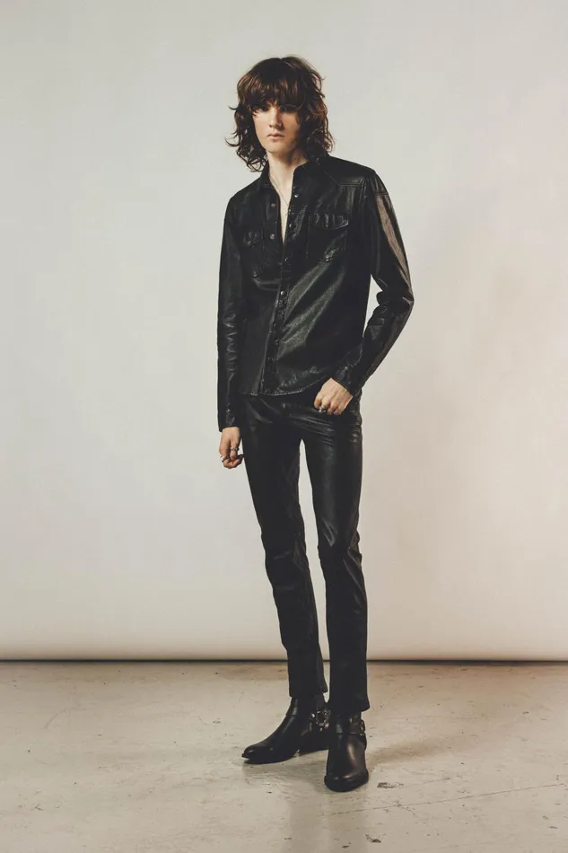 OTHER SHIRTS MEN Leather Shirt