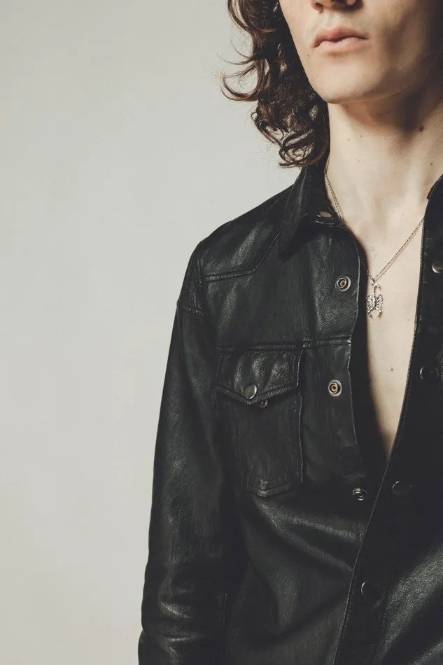 OTHER SHIRTS MEN Leather Shirt