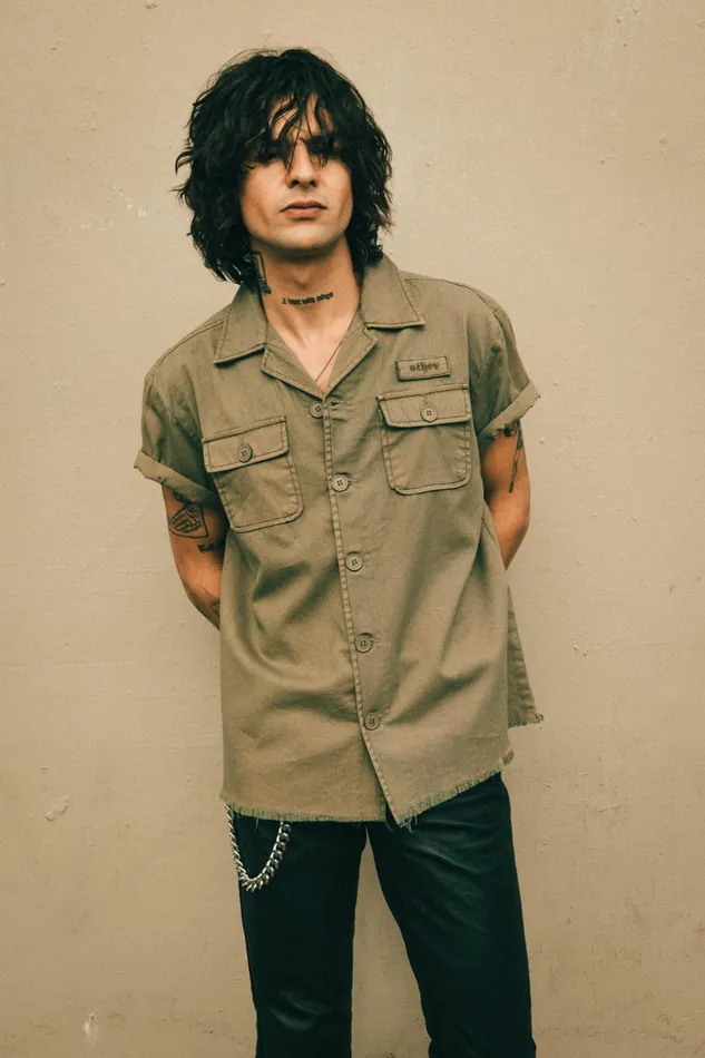 OTHER SHIRTS MEN SS Military Shirt Military Green