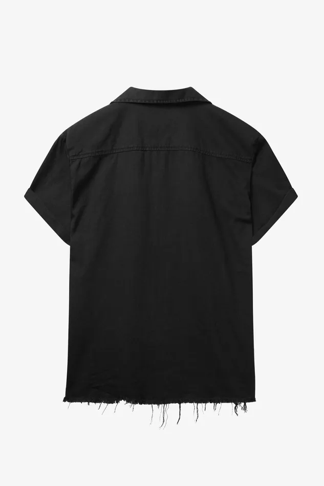 OTHER SHIRTS MEN SS Military Shirt Relic Black