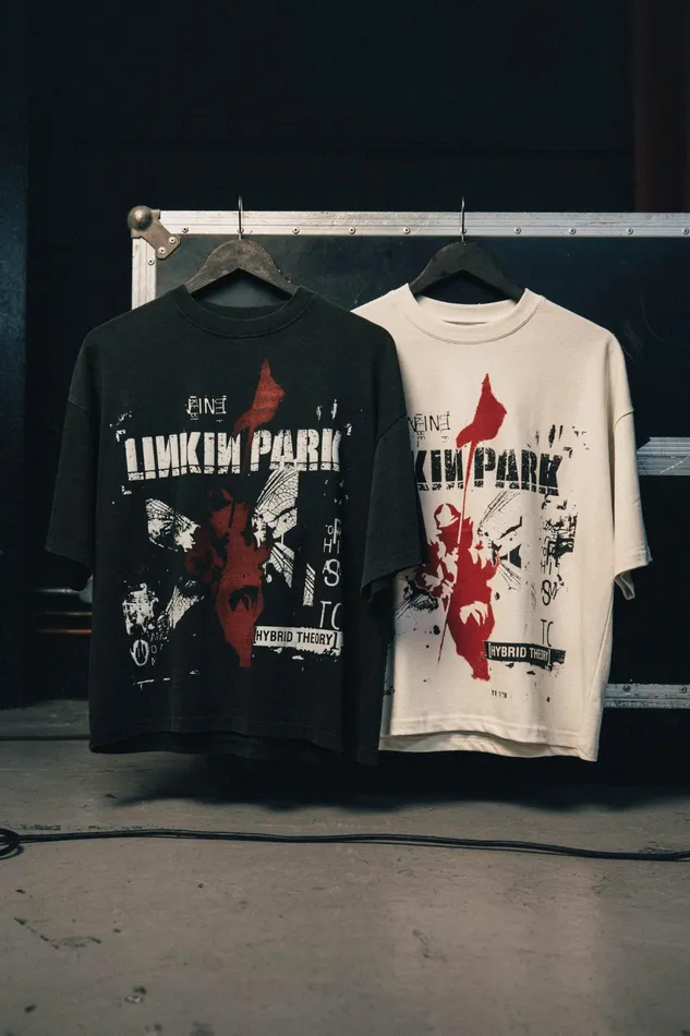 OTHER TSHIRTS MEN LINKIN PARK HYBRID THEORY OVERSIZED TSHIRT