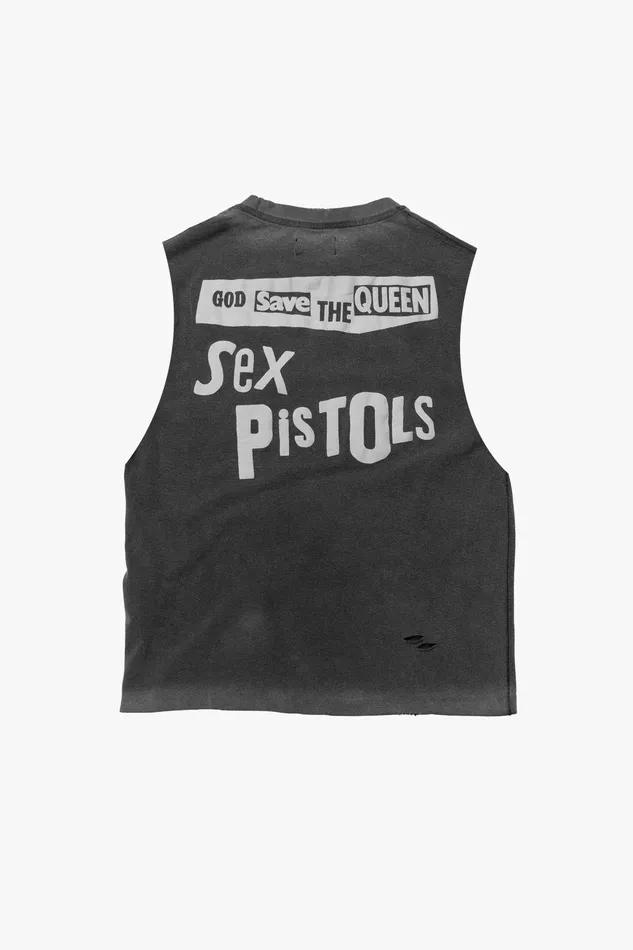 OTHER TANKS and VESTS MEN SEX PISTOLS GOD SAVE THE QUEEN VINTAGE TANK