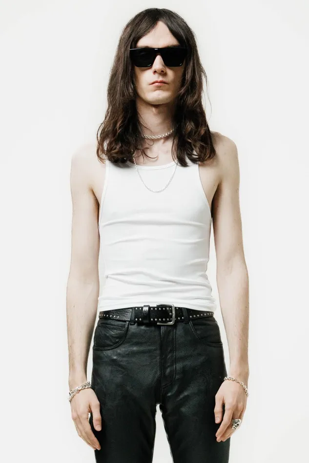 OTHER TANKS and VESTS MEN The Beater White