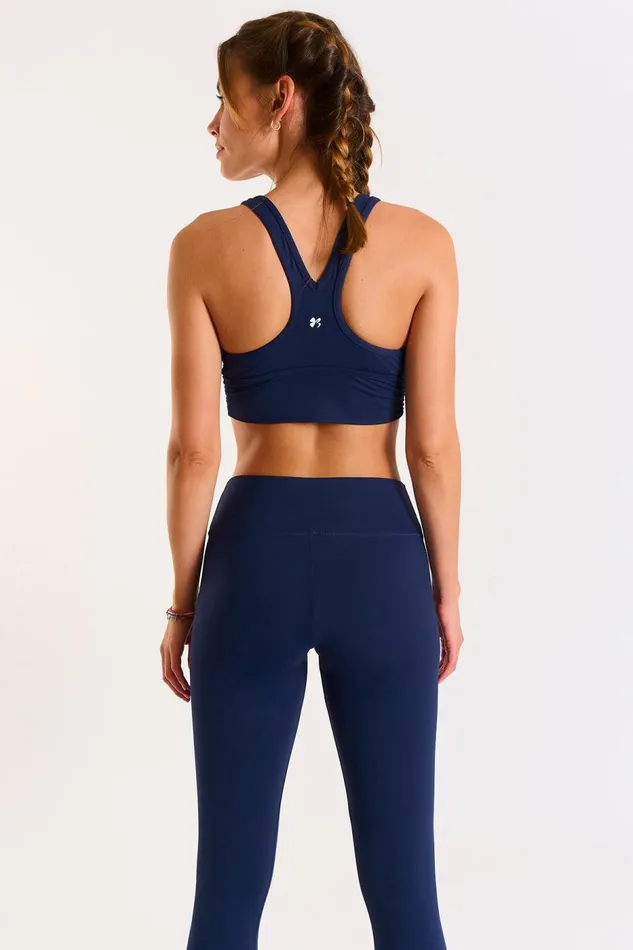 Outfit Navy Blue FLOW and EAGLE WELLNESS Navy Women Banana Moon Leggings and Pants