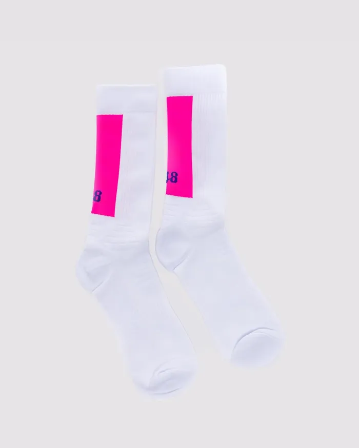 P448 Accessories Women Socks WhitePink