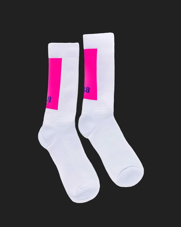 P448 Accessories Women Socks WhitePink