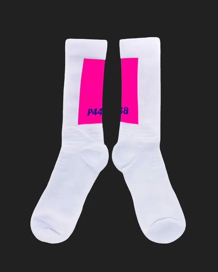 P448 Accessories Women Socks WhitePink