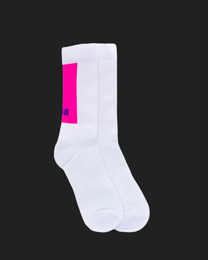 P448 Accessories Women Socks WhitePink