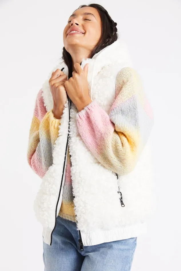 Padded Jacket Ecru 8211 DULCIE WOODPARK Ecru Women Banana Moon Jackets and Coats Padded Jacket Ecru 8211 DULCIE WOODPARK Ecru Women Banana Moon Jackets and Coats