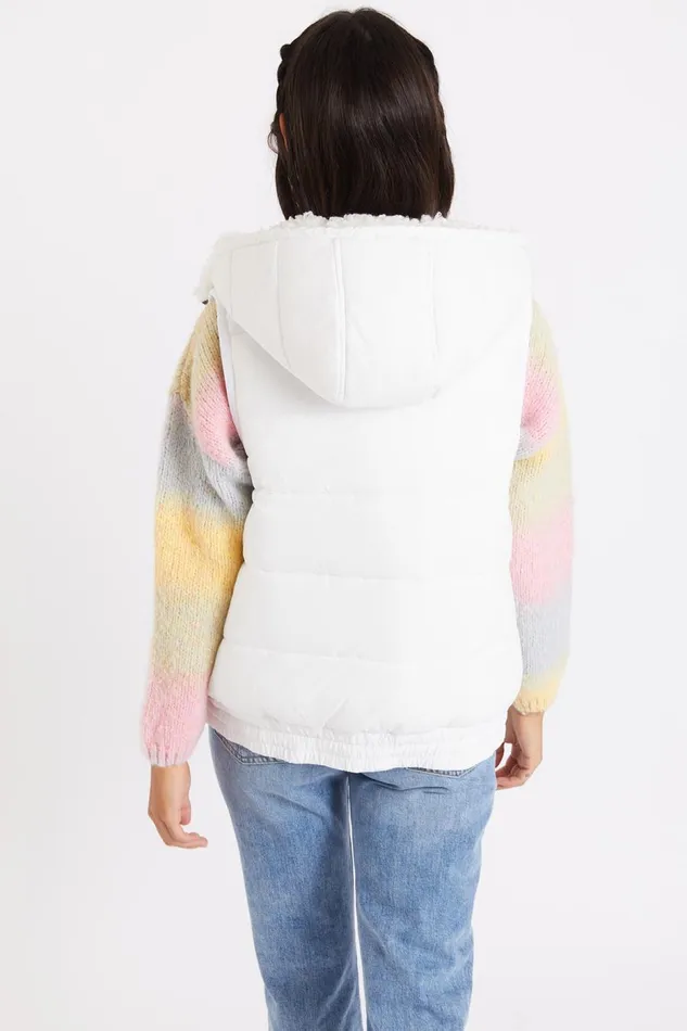 Padded Jacket Ecru 8211 DULCIE WOODPARK Ecru Women Banana Moon Jackets and Coats Padded Jacket Ecru 8211 DULCIE WOODPARK Ecru Women Banana Moon Jackets and Coats