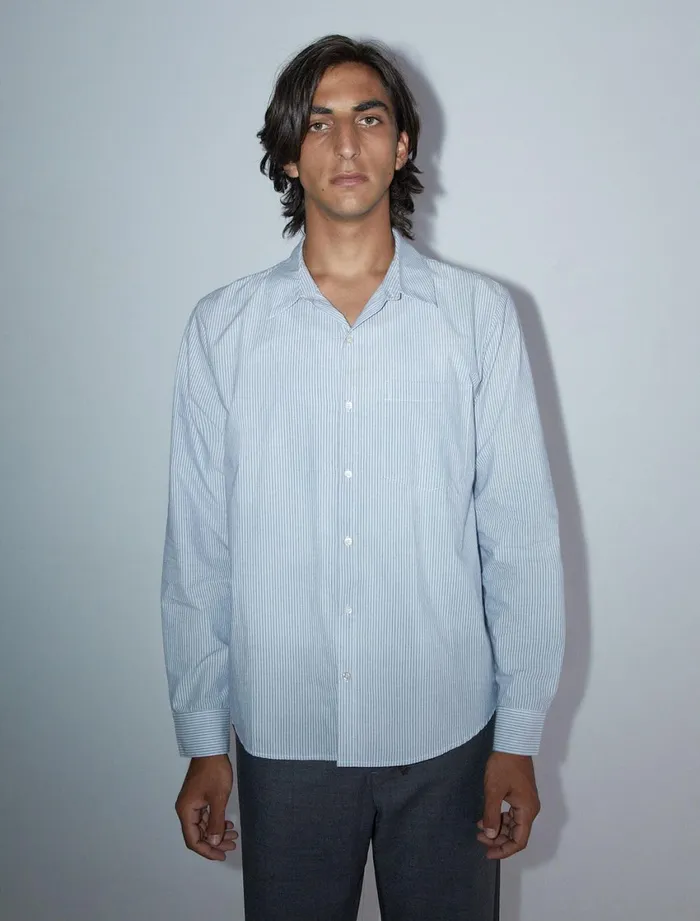 Paloma Wool BOAMen039s Striped Cotton Shirt Pwman 8211 US