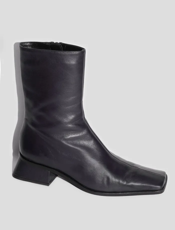 Paloma Wool DELTADark Brown Longtip Ankle Boots Women Shoes