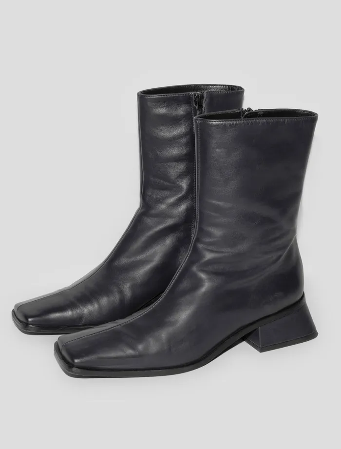 Paloma Wool DELTADark Brown Longtip Ankle Boots Women Shoes