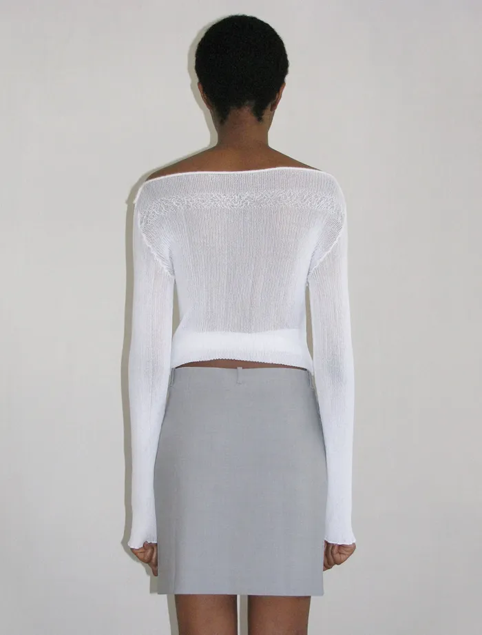 Paloma Wool EDDOFitted Mini Skirt With Front Pockets Women Bottoms