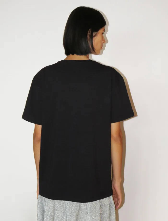 Paloma Wool PALOMABlack Reversible Tshit With 039Paloma039 Print Women Tops