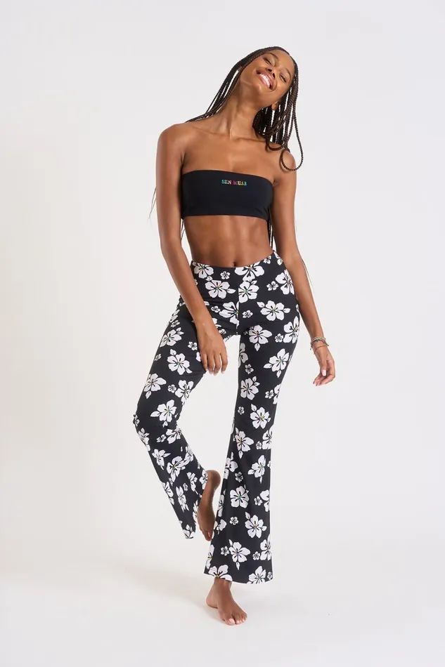 PANTALON BEACHWEAR Black 8211 NOELO SUNMUSE Black Women Banana Moon Pants
