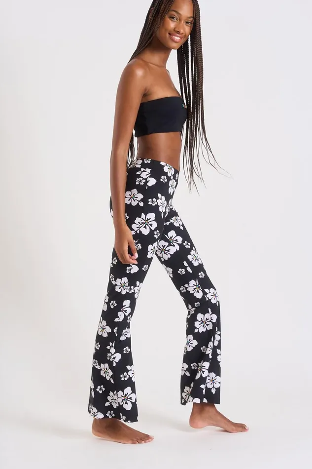 PANTALON BEACHWEAR Black 8211 NOELO SUNMUSE Black Women Banana Moon Pants