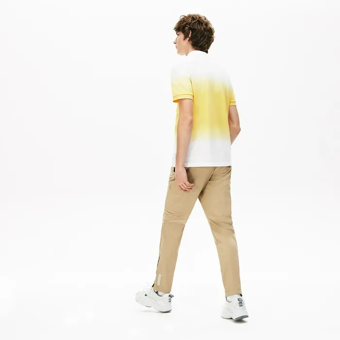 Pants and Shorts Lacoste Mens Motion Ergonomic Pants Beige Online Outlet Store