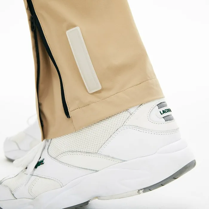 Pants and Shorts Lacoste Mens Motion Ergonomic Pants Beige Online Outlet Store