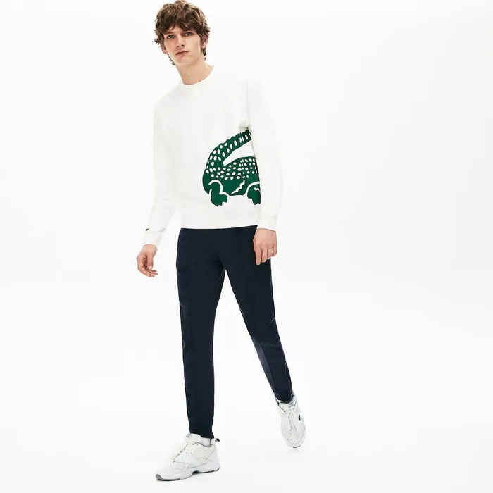 Pants and Shorts Lacoste Mens Pleated CottonSilk Track Pants Navy BlueKhaki Green Store Pants and Shorts Lacoste Mens Pleated CottonSilk Track Pants Navy BlueKhaki Green Store