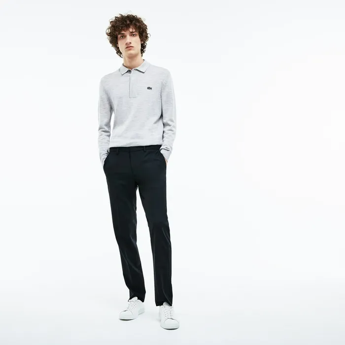 Pants and Shorts Lacoste Mens Slim Fit Stretch Twill Chino Pants Navy Blue Shop Online Pants and Shorts Lacoste Mens Slim Fit Stretch Twill Chino Pants Navy Blue Shop Online