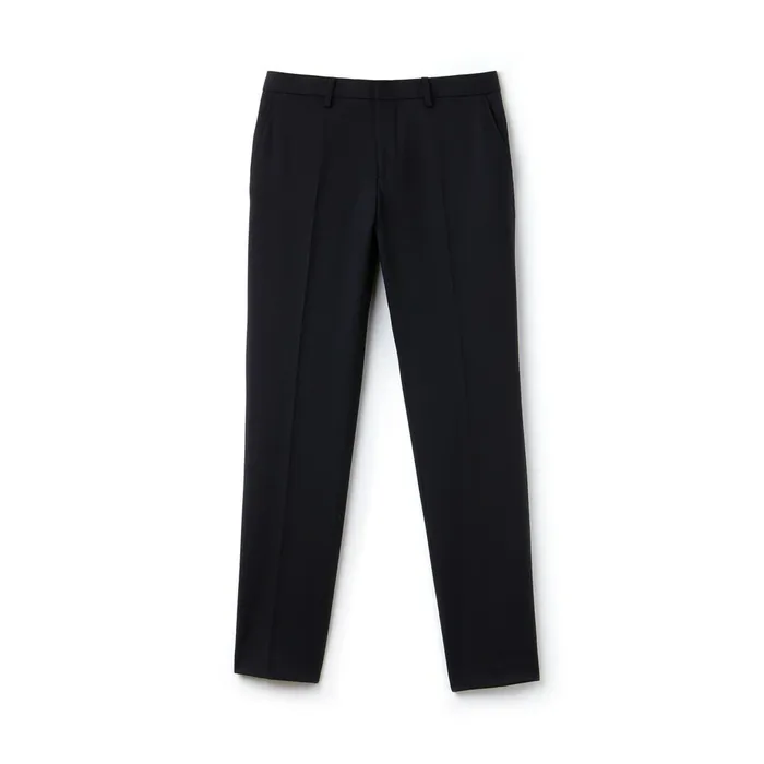 Pants and Shorts Lacoste Mens Slim Fit Stretch Twill Chino Pants Navy Blue Shop Online