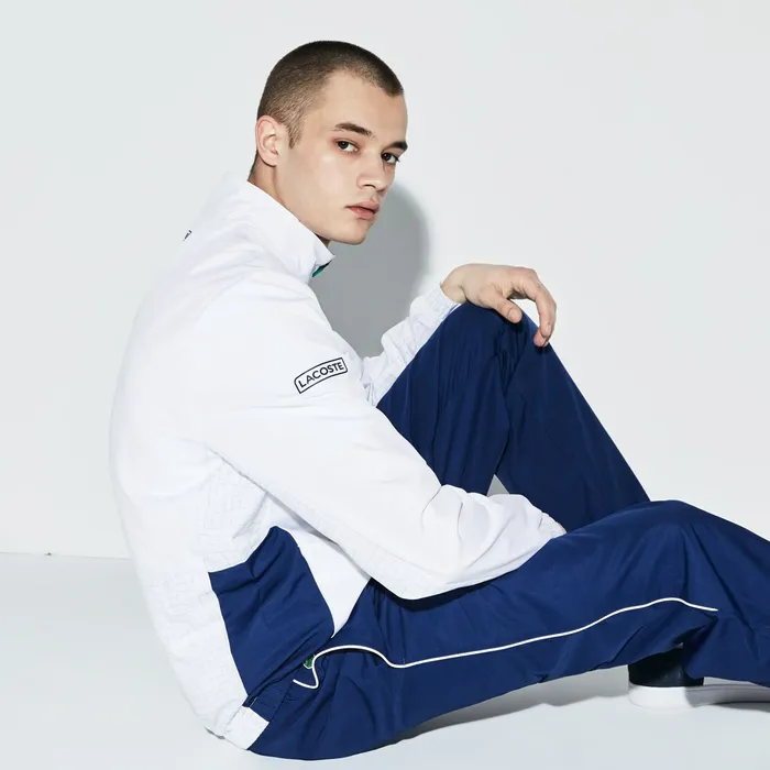 Pants and Shorts Lacoste Mens SPORT Piped Taffeta Tennis Tracksuit WhiteNavy BlueGreyGreen Cheap On Sale Pants and Shorts Lacoste Mens SPORT Piped Taffeta Tennis Tracksuit WhiteNavy BlueGreyGreen Cheap On Sale