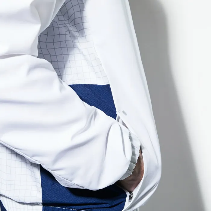 Pants and Shorts Lacoste Mens SPORT Piped Taffeta Tennis Tracksuit WhiteNavy BlueGreyGreen Cheap On Sale