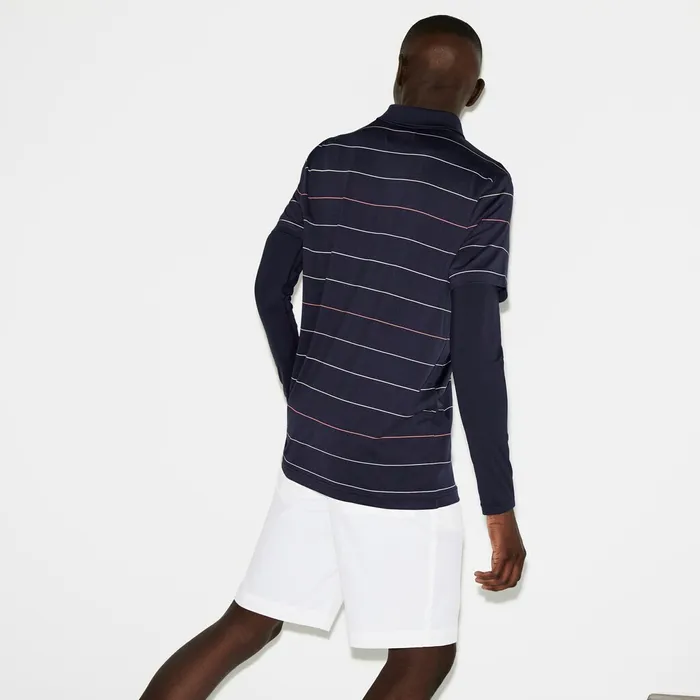 Pants and Shorts Lacoste Mens SPORT Stretch Taffeta Technical Golf Bermuda Shorts White Shop Online