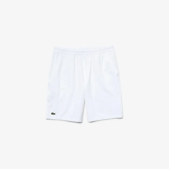 Pants and Shorts Lacoste Mens SPORT Tennis Stretch Shorts White Gift for Friend