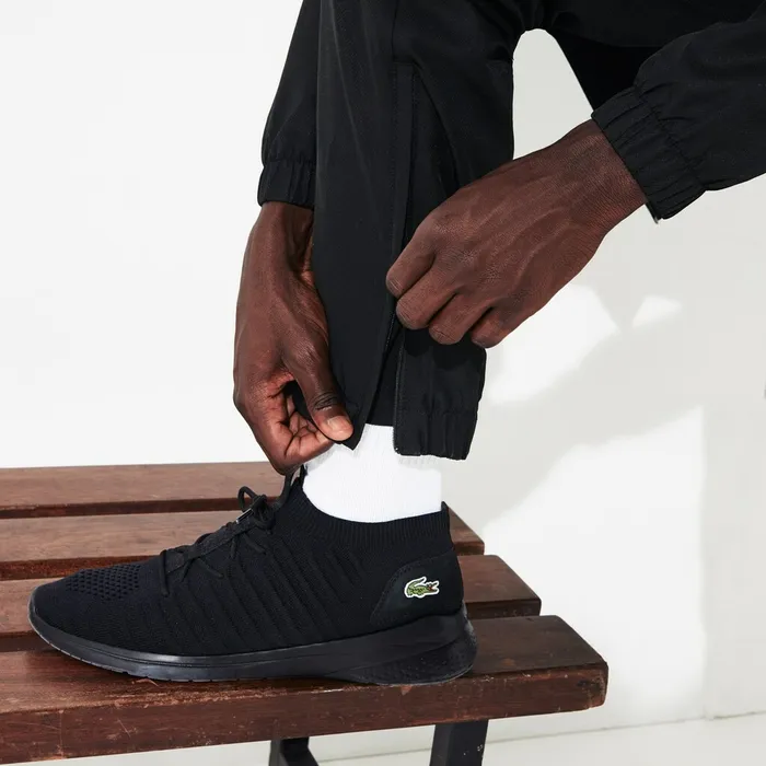 Pants and Shorts Lacoste Mens SPORT TwoTone Tennis Track Suit BlackBlueWhite For Sale Online