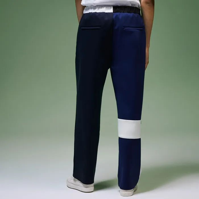 Pants and Shorts Lacoste Mens Unisex Fashion Show Multicolored Trackpants White Popular