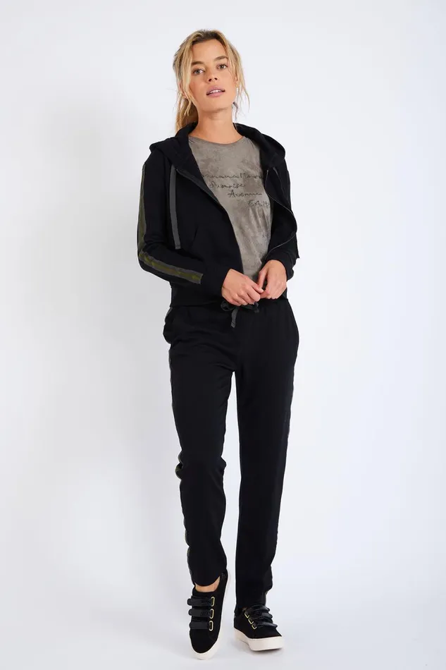 Pants Black 8211 TRONE BATILAND Black Women Banana Moon Pants