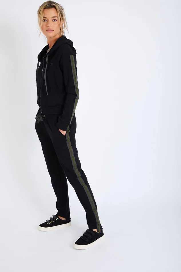 Pants Black 8211 TRONE BATILAND Black Women Banana Moon Pants