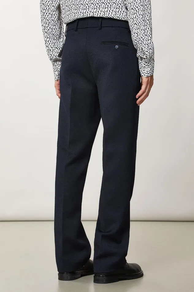 Pants Men Patrizia Pepe Classic Cotton Pants Royal Navy