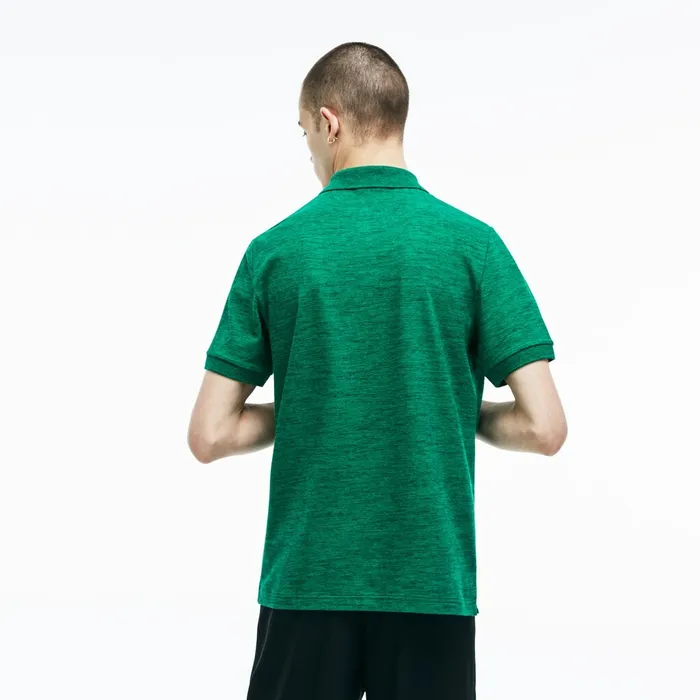 Polos Lacoste Mens Unisex LIVE Slim Fit Stretch Mini Piqu Polo Green Outlet Factory