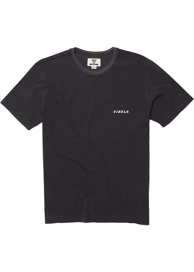Premium Tees Men Vissla Portal Ss Pkt Tee Phantom Premium Tees Men Vissla Portal Ss Pkt Tee Phantom