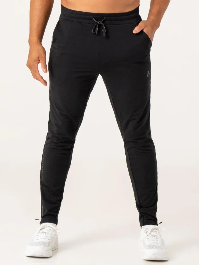 Pursuit Gym Track Pants 8211 Black Men Ryderwear Gym Pants