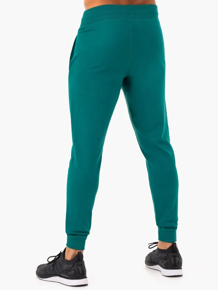 Recharge Tapered Track Pant 8211 Teal Men Ryderwear Gym Pants
