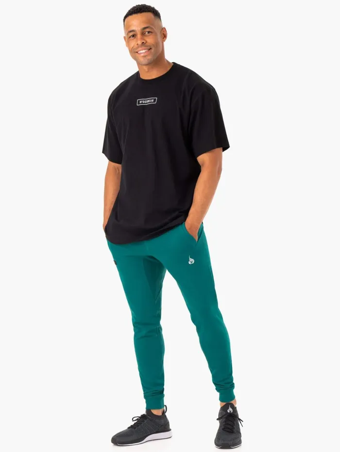 Recharge Tapered Track Pant 8211 Teal Men Ryderwear Gym Pants